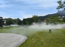 温州肯恩大学校园雾森系统生态降温与景观营造方案