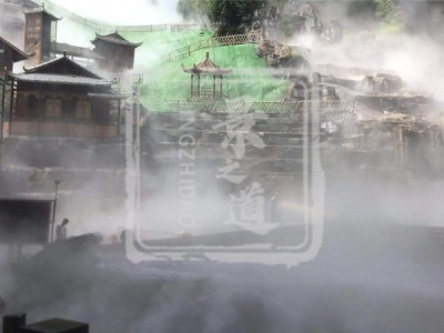 贵州·5A级景区梵净山景观造雾
