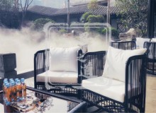 餐厅景观造雾—百变魔术水雾造景