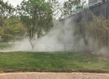 深圳市10号线地铁站雾森喷雾降温项目