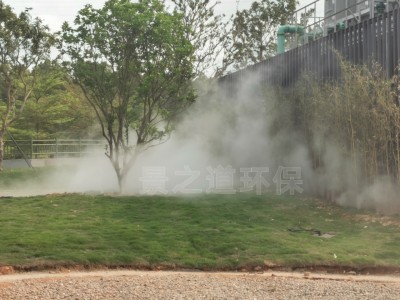 深圳市10号线地铁站雾森喷雾降温项目