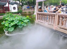 喷雾降温系统打造城市”天然空调”