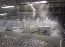 高效雾森降尘系统——矿山/工地扬尘治理方案,降尘率达90%+